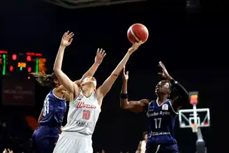 ÇBK Mersin, Nesibe Aydın'ı 87-76 ile Geçti