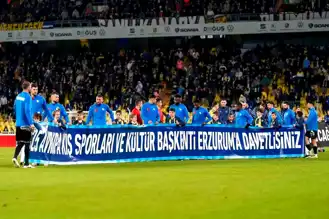 Fenerbahçe-Erzurumspor: İlk 15 Dakika Golsüz Geçti