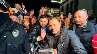 Galatasaray, Rize'de Coşkulu Karşılama!