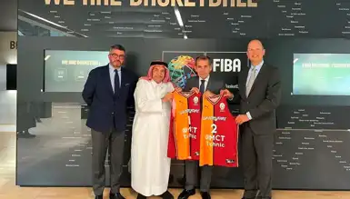 Galatasaray, FIBA'yı Ziyaret Etti