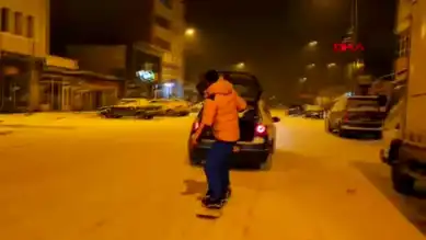 Milli Kayakçıdan Kış Sporlarına İlginç Bir Bakış