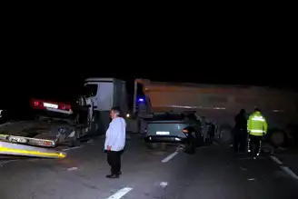 Kula'da Trafik Kazası: 1 Ölü, 4 Yaralı