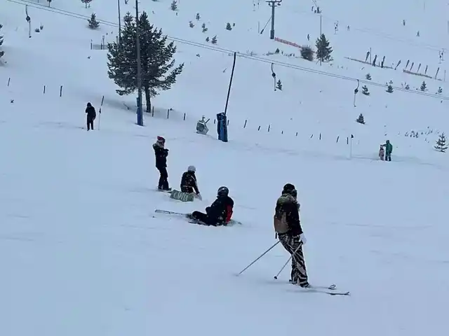 Kartalkaya Pistleri Yeniden Açıldı