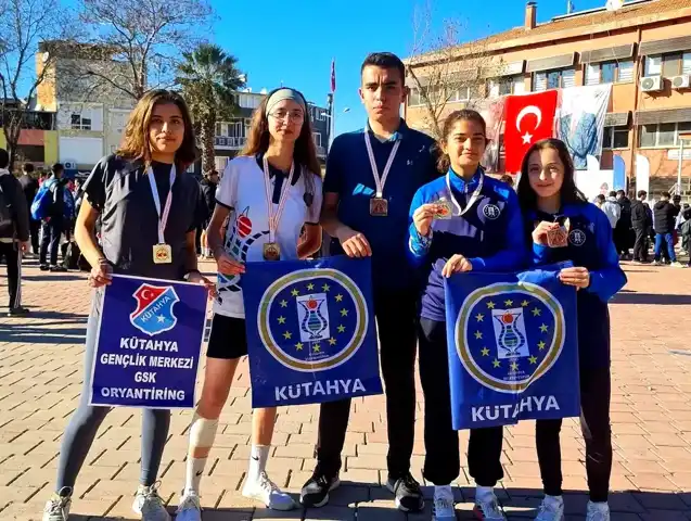 Kütahya Belediyespor'dan Oryantiring'de Başarı